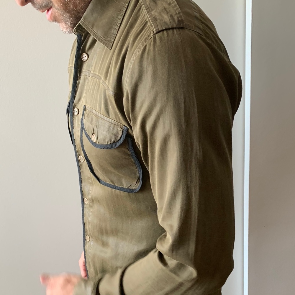 Dries Von Noten Epaulette Shirt